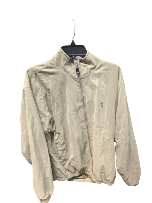 Vist Large View of Product Image Which is Used PGA Tour Outerwear Light Jacket M Tan LG