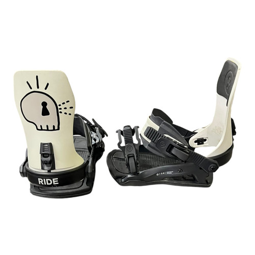 Vist Large View of Product Image Which is Used Ride Mens Binding Only Black And White MD