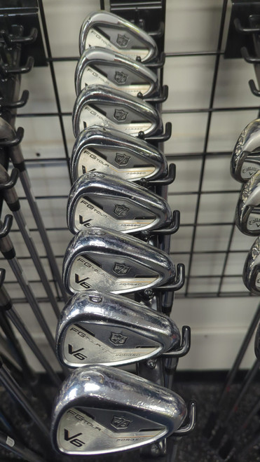 Vist Large View of Product Image Which is Used Wilson FG TOUR V6 FORGED Mens Package Set RH None 8 Piece 11862-S000079564