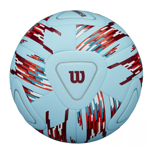Vist Large View of Product Image Which is New Wilson NCAA Vanquish Soccer Ball Red/White/Blue- Size 4