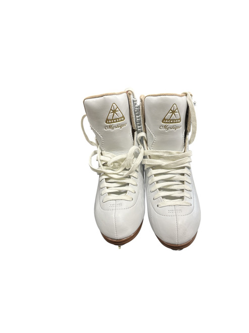Vist Large View of Product Image Which is Used Jackson MYSTIQUE Girls Figure Skate White Junior 03.5