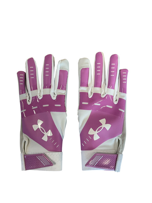Vist Large View of Product Image Which is Used Under Armour FOOTBALL GLOVES FB Gloves None Junior