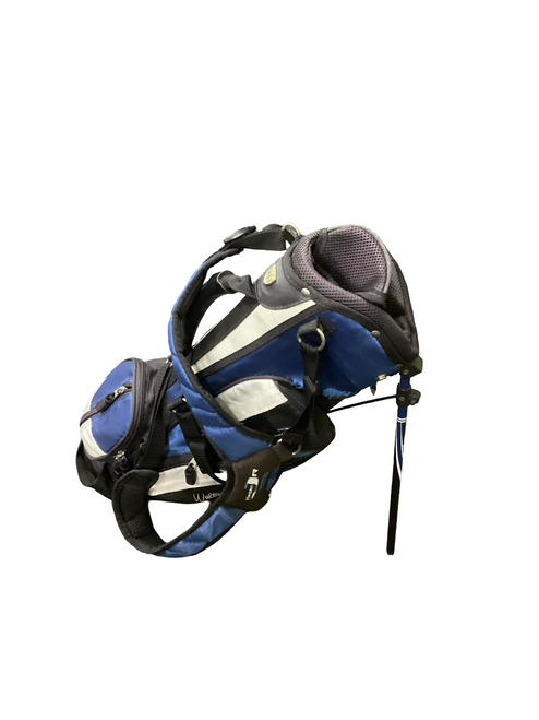 Vist Large View of Product Image Which is Used Walter Hagen HAGEN JR Jr Stand Bag Navy Blue