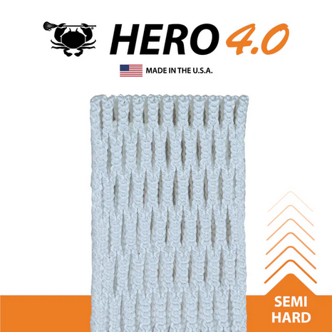 Vist Large View of Product Image Which is New HERO 4.0 White Semi-Hard