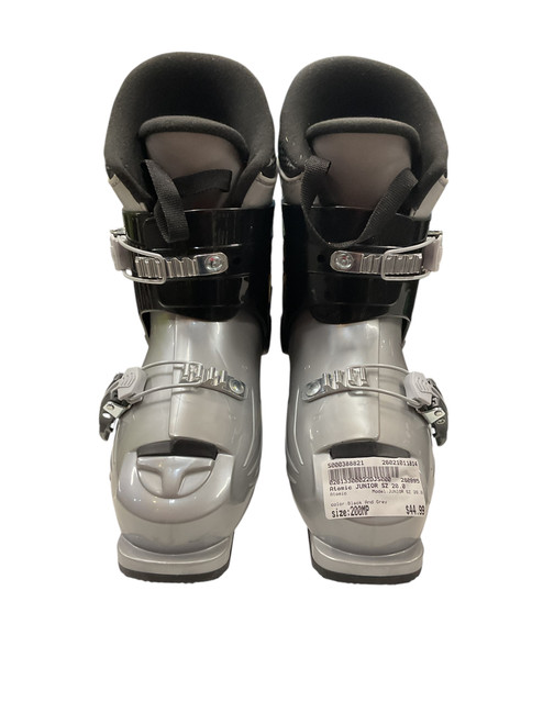 Vist Large View of Product Image Which is Used Atomic JUNIOR SZ 20.0 Boys DH Ski Boot Black And Grey 200 MP - Y13.5