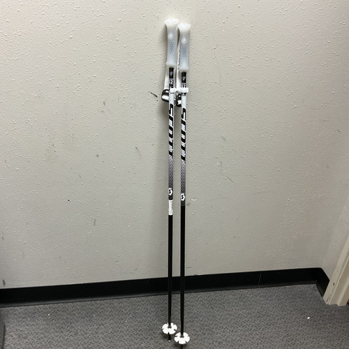Vist Large View of Product Image Which is Used Scott S2 Mens DH Ski Pole White And Black 120 cm / 48 in