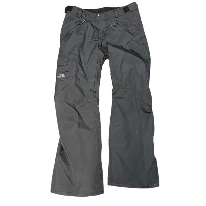 Vist Large View of Product Image Which is Used North Face Snow Pants W Black LG