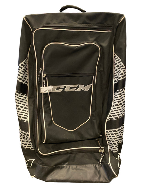 Vist Large View of Product Image Which is Used CCM Sr Hockey Wheeled Black