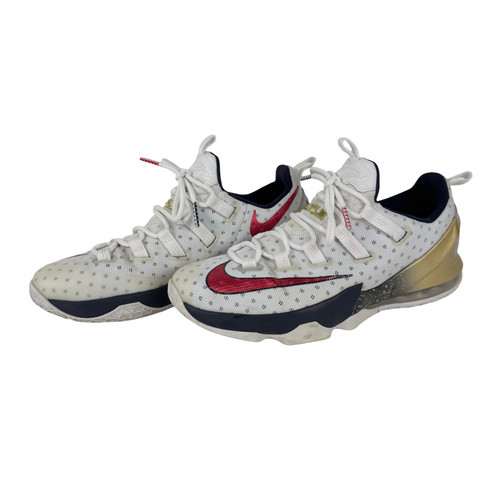 Vist Large View of Product Image Which is Used Nike LEBRON 13 OLYMPICS Basketball Shoes Men's 11
