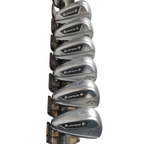 Vist Large View of Product Image Which is Used Callaway APEX Mens Iron Set Left Hand 5I-PW
