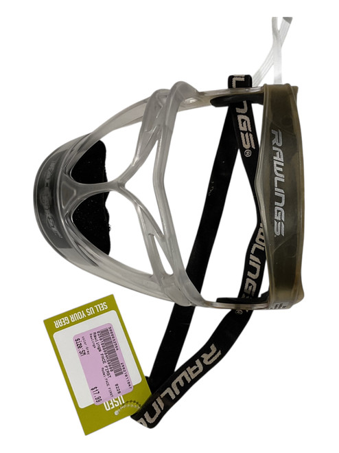 Vist Large View of Product Image Which is Used Rawlings FACE FIRST BB/SB Fielders Mask Grey SM
