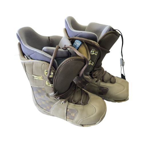 Vist Large View of Product Image Which is Used Burton EMERALD WOMENS BOOTS Womens Snowboard Boots Gold Senior 8
