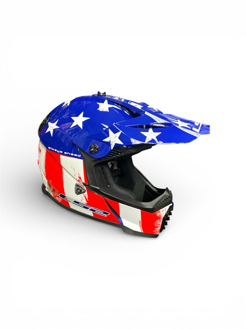 Vist Large View of Product Image Which is Used LS2 GATE Junior Helmet None SM