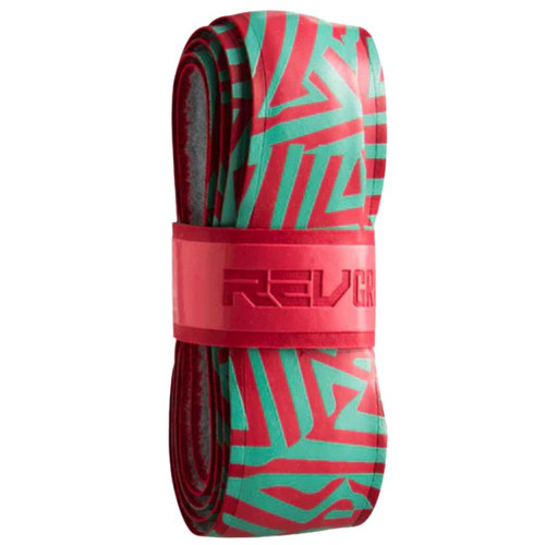 Vist Large View of Product Image Which is New Rawlings RevGrip Tea/Red 1.8mm Bat Grip