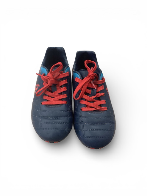 Vist Large View of Product Image Which is Used Brava Soccer Cleats Navy Blue Junior 01