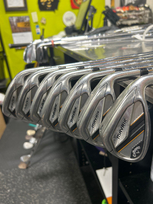 Vist Large View of Product Image Which is Used Callaway MAVRIK Mens Iron Set RH 5I-GW/AW