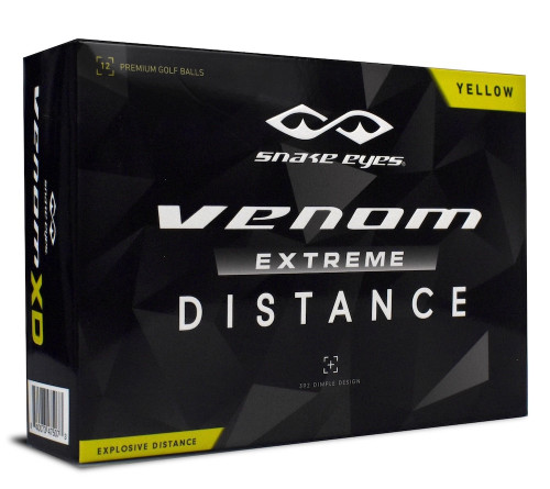 Vist Large View of Product Image Which is Snake Eyes Extreme Distance Venom Golf Balls