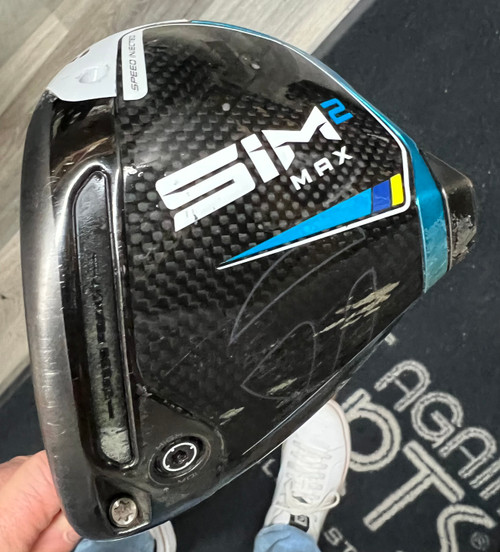 Vist Large View of Product Image Which is Used Taylormade SIM 2 MAX Mens Driver LH 9.0 Degree