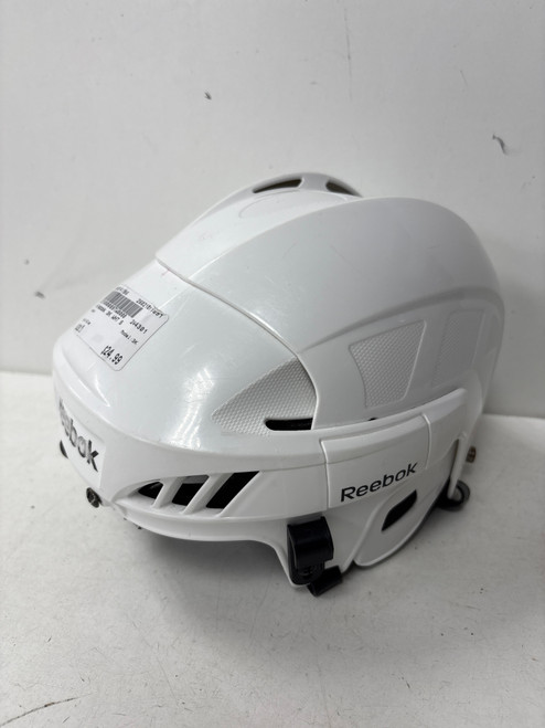 Vist Large View of Product Image Which is Used Reebok 3K Hockey Helmet Only White SM