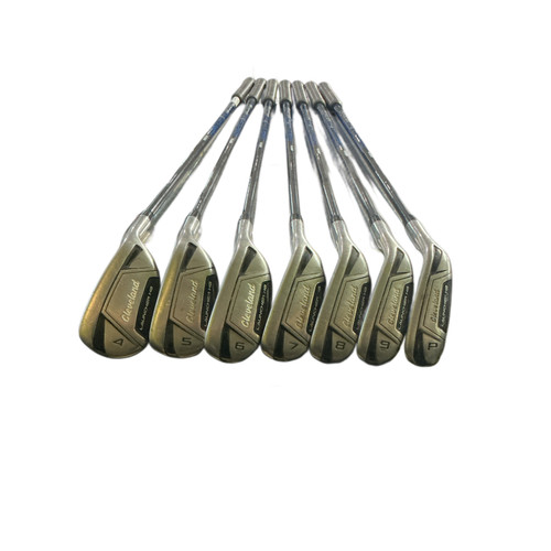 Vist Large View of Product Image Which is Used Cleveland LAUNCHER HB SET 4HB-PW Mens Iron Set RH 4I-PW