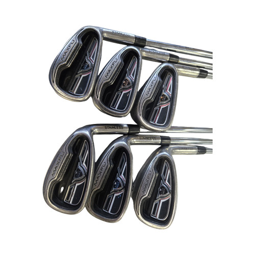 Vist Large View of Product Image Which is Used Maxfli BLACK MAX IRON SET Mens Iron Set RH 5I-PW