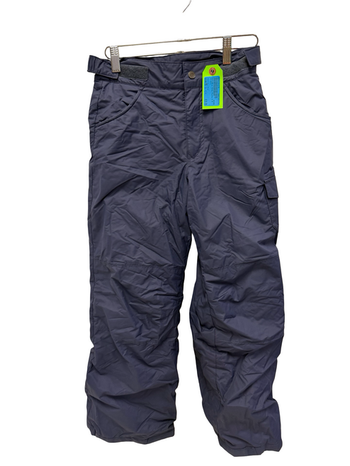 Vist Large View of Product Image Which is Used Columbia Junior Snow Pants Navy Blue MD 10/12
