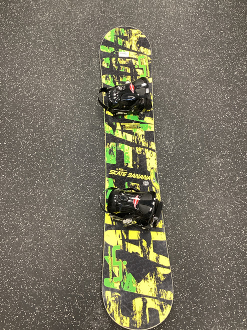 Vist Large View of Product Image Which is Used Lib Tech SKATE BANANA Mens Board/Bindings Black And Yellow 159 cm