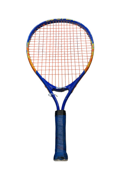 Vist Large View of Product Image Which is Used Wilson RACQUETBALL RACQUET Adult Racquetball Racquet Navy Blue Unknown