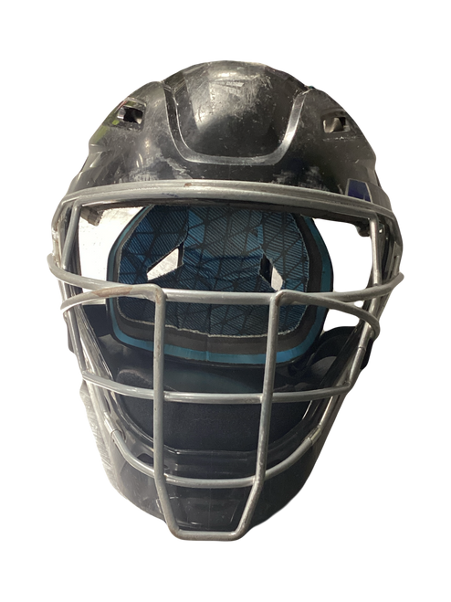 Vist Large View of Product Image Which is Used Easton GAMETIME Catchers Helmet w/Mask Black SM
