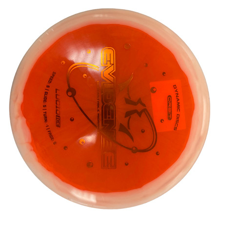 Vist Large View of Product Image Which is Used Dynamic Discs EVIDENCE Disc Golf Driver Orange