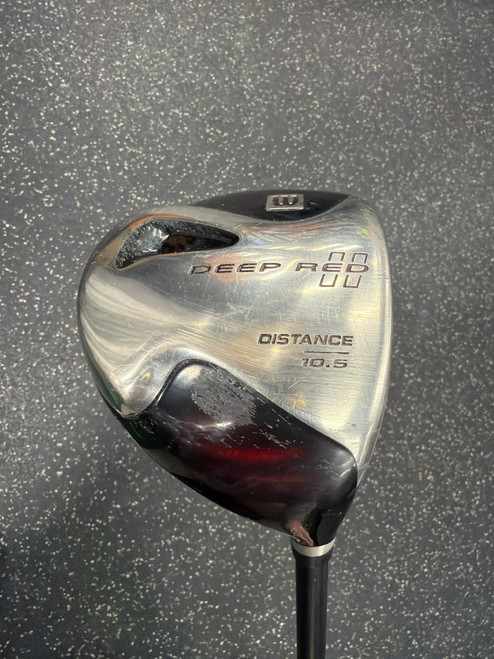 Vist Large View of Product Image Which is Used Wilson DEEP RED Mens Driver RH 10.5 Degree