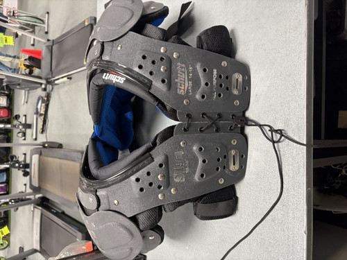 Vist Large View of Product Image Which is Used Schutt SI950 FB Shoulder Pads Grey LG