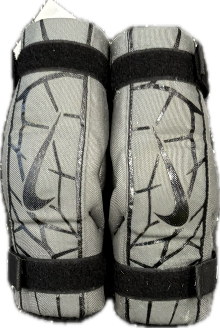 Vist Large View of Product Image Which is Used Nike VAPOR LT Lacrosse Arm Pads/Guards Grey MD
