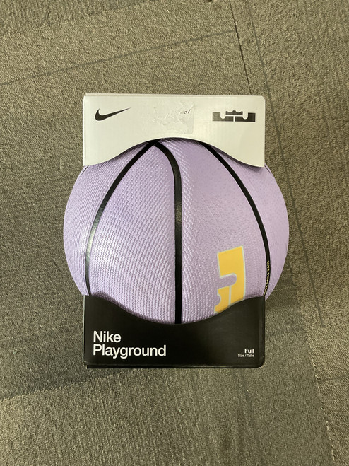 Vist Large View of Product Image Which is Used Nike PLAYGROUND BASKETBALL Basketball Adult Indoor Purple 29 1/2"
