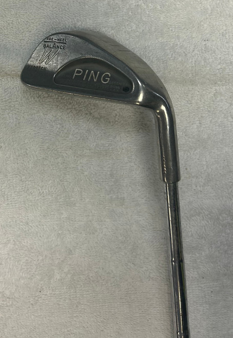Vist Large View of Product Image Which is Used Ping KARSTEN I BLACK DOT Mens RH Pitching Wedge Steel/Stiff Flex