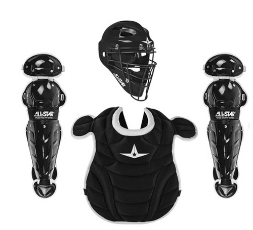 Vist Large View of Product Image Which is Black -All-Star Future Star 7-9 Fastpitch Softball Catcher’s Kit 
** other colors maybe available, contact the store**