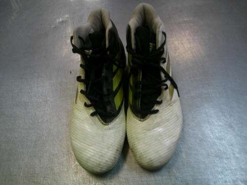 Vist Large View of Product Image Which is Used Adidas Adult FB Cleats White Senior 11.5