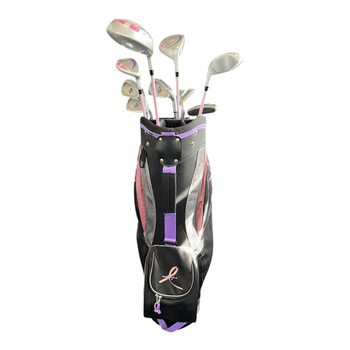 Vist Large View of Product Image Which is Used Northwestern PRO BILT PLUS IRONS/WILSON HOPE DriverWomens Complete Set RH 12 Piece