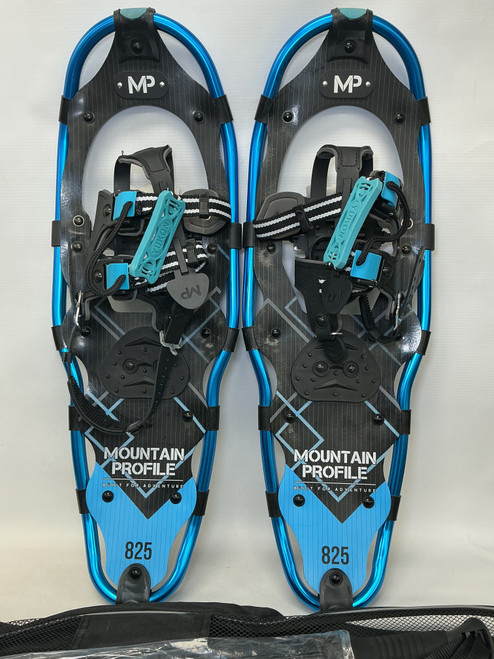 Vist Large View of Product Image Which is Used Snowshoes Mountain Profile w/poles Mens Royal Blue 27"