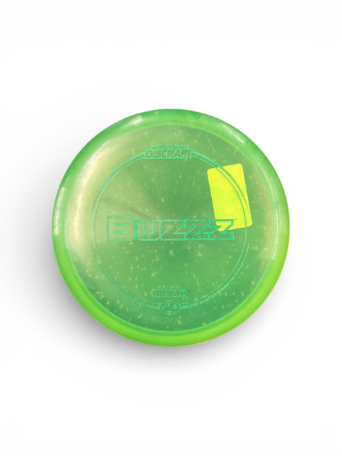 Vist Large View of Product Image Which is Used Discraft Z BUZZZ Disc Golf Mid Range Green