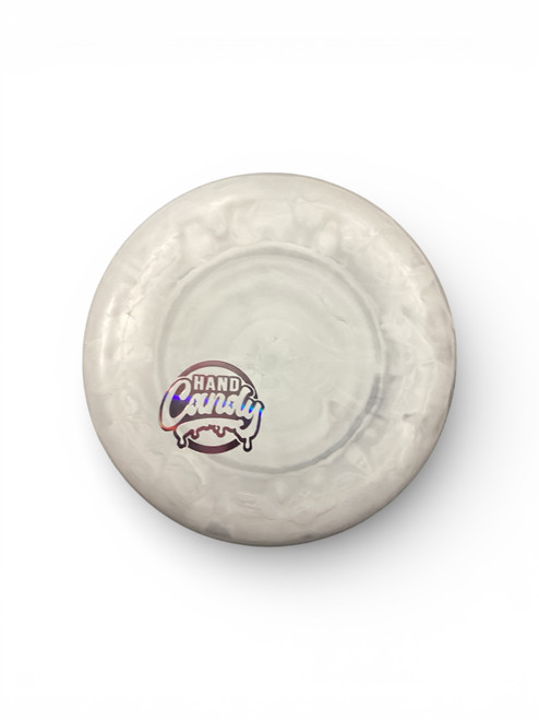 Vist Large View of Product Image Which is Used HAND CANDY CLAVA Disc Golf Putter Grey