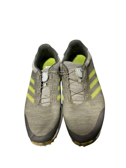 Vist Large View of Product Image Which is Used Adidas Mens Golf Shoes Yellow Senior 12