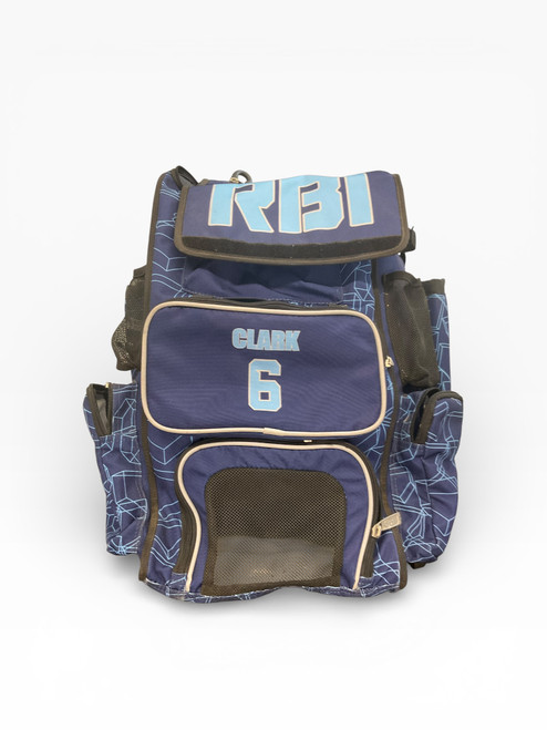 Vist Large View of Product Image Which is Used BoomBah BIG BAT BAG BB/SB Player Backpack Navy Blue