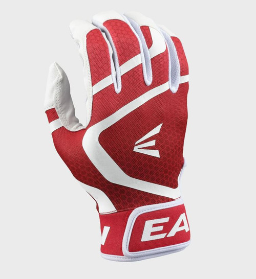 Vist Large View of Product Image Which is New MAV GT YTH XL WHT/RED BATTING GLOVES