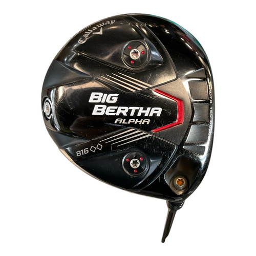 Vist Large View of Product Image Which is Used Callaway BIG BERTHA 816  ALPHA Mens Driver RH 9.0 Degree