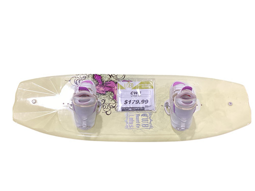 Vist Large View of Product Image Which is Used CWB LOTUS 134 Wakeboard White 134 cm