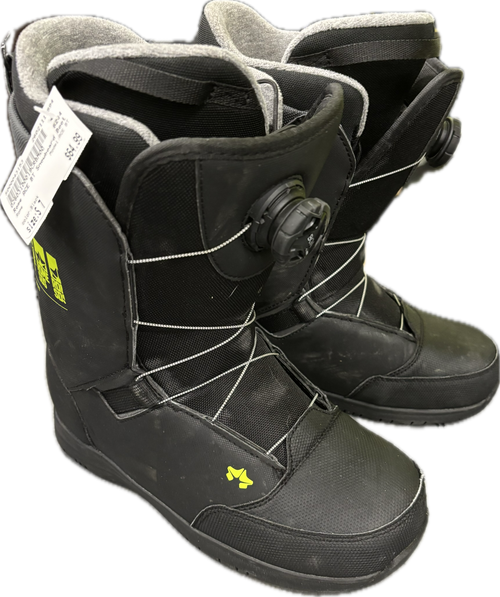 Vist Large View of Product Image Which is Used Rome ACE BT Mens Snowboard Boots Black Senior 7