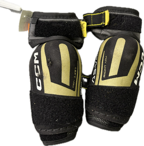 Vist Large View of Product Image Which is Used CCM AS-V PRO Youth Elbow Pads LG