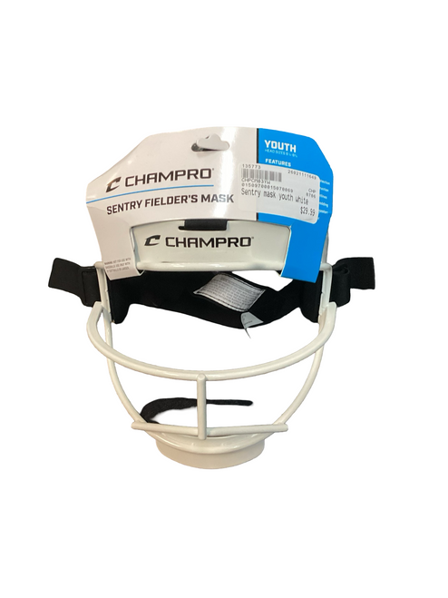 Vist Large View of Product Image Which is New Sentry mask youth white