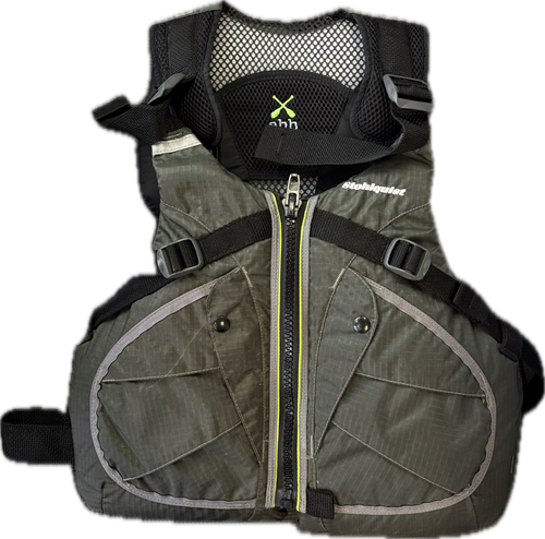 Vist Large View of Product Image Which is Used Adult PFD Grey L/XL